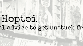 Dear Hoptoi advice column header with image.