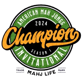 Logo for the 2024 American Mah Jongg Invitational Champion season.
