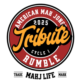 Logo for the 2025 American Mahjong Tribute Rumble event.
